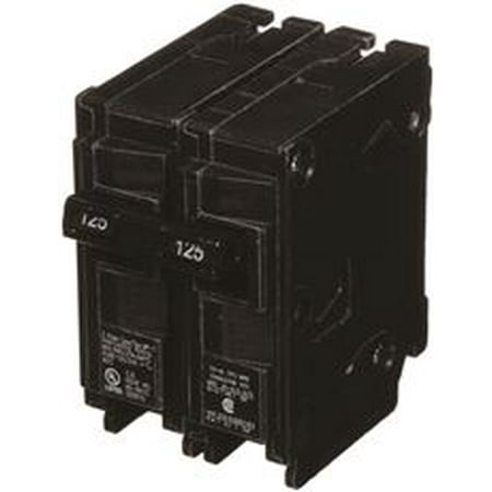 CROUSE HINDS 125 AMP 2 POLE CIRCUIT BREAKER TYPE MP-A E-33A